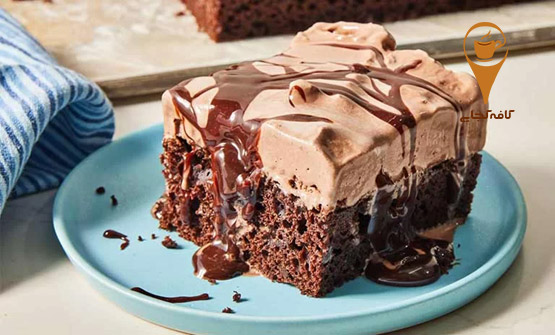 طرز تهیه کیک بستنی